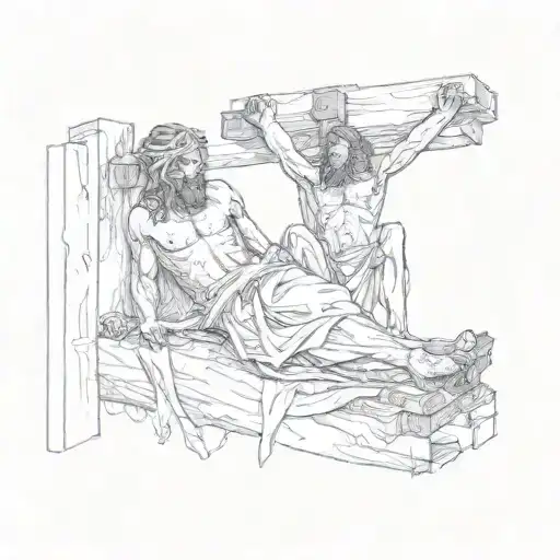 Jesus Nailed To The Cross