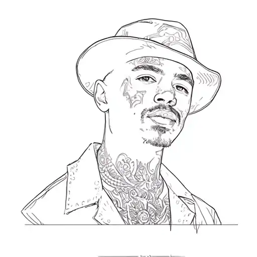 A Man Wearing A Hat
