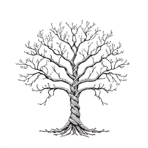 Tree Of Love With Rope