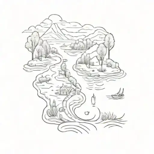 River And Road