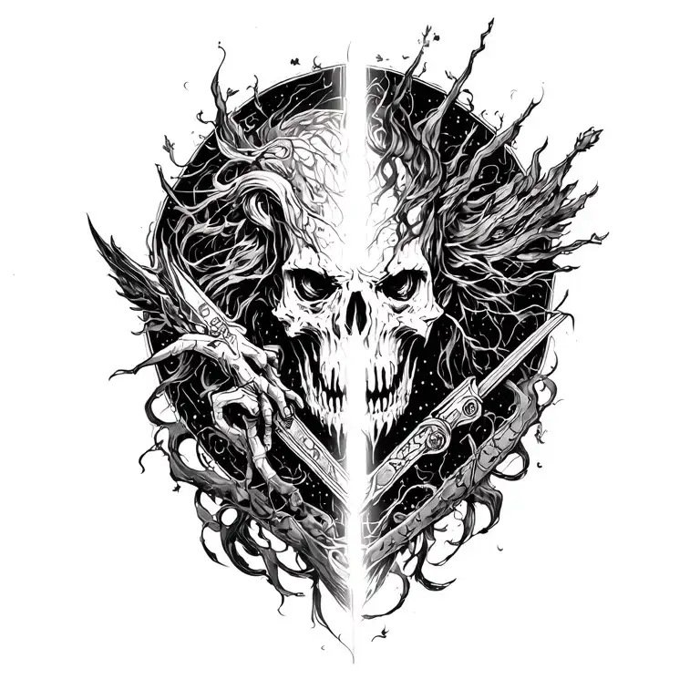 Battle Of Darkness Against Light