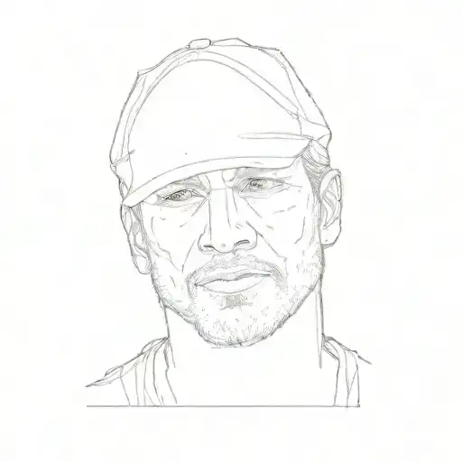 A Man Wearing A Hat
