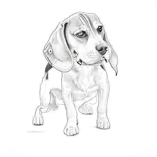 A Beagle Dog