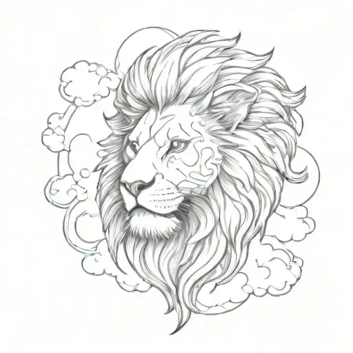 Sky Skull Lion