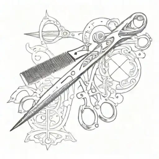 Scissors Combs And Blades