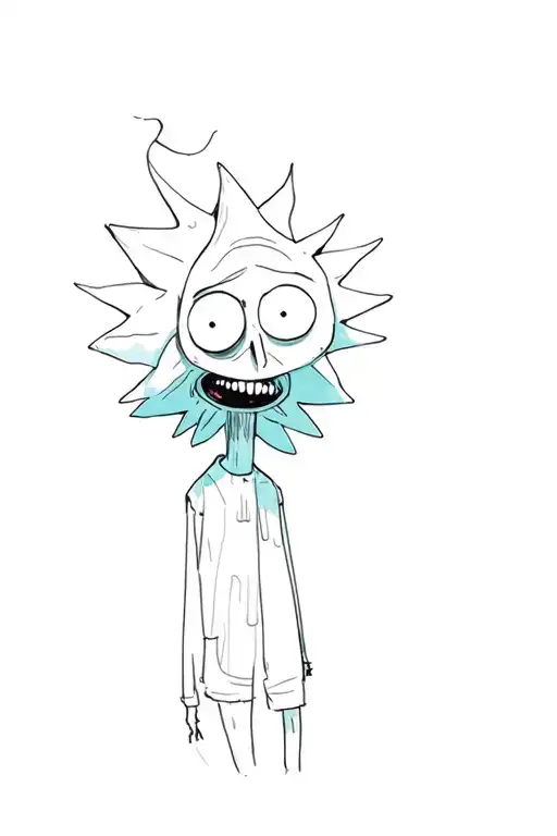 Rick And Morty Trippy Mushrooms