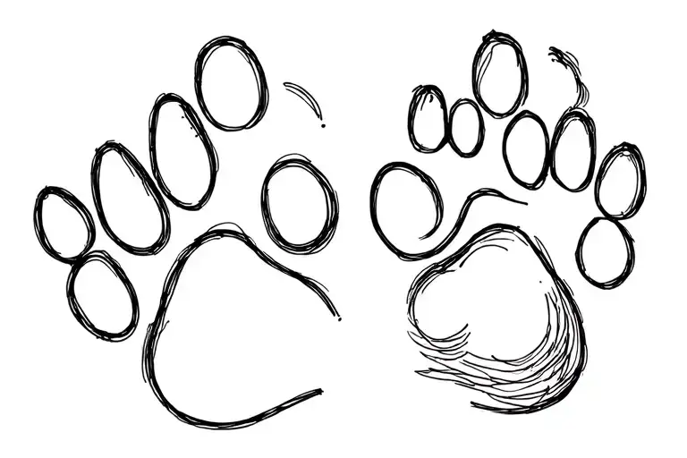 Dog Paw Print