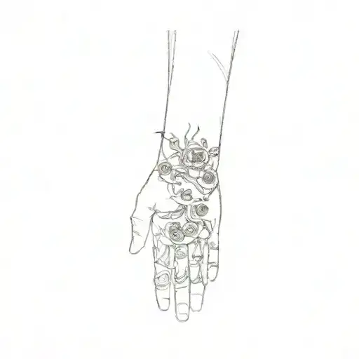A Tattoo On A Person's Arm