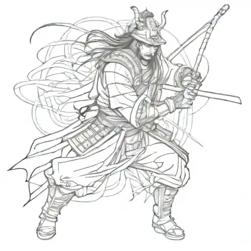 A Samurai Warrior