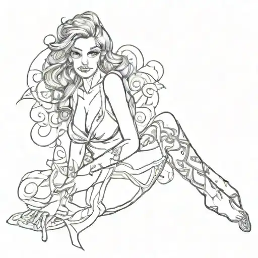 Woman Posing