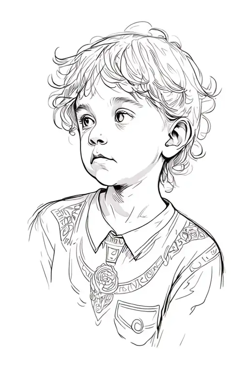 Kid Looking
