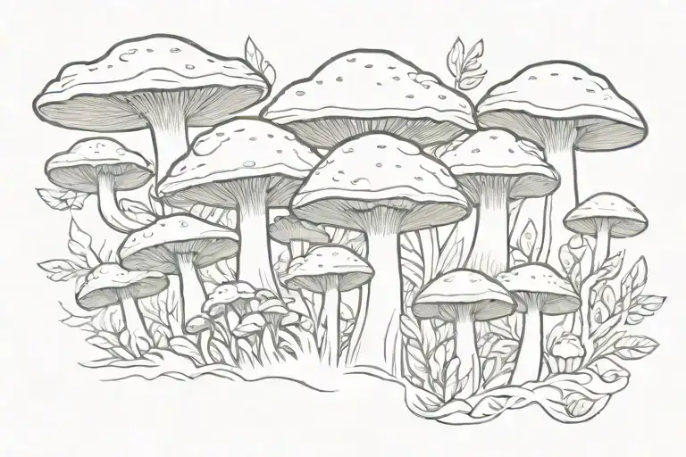 Mushroom Surrounded
