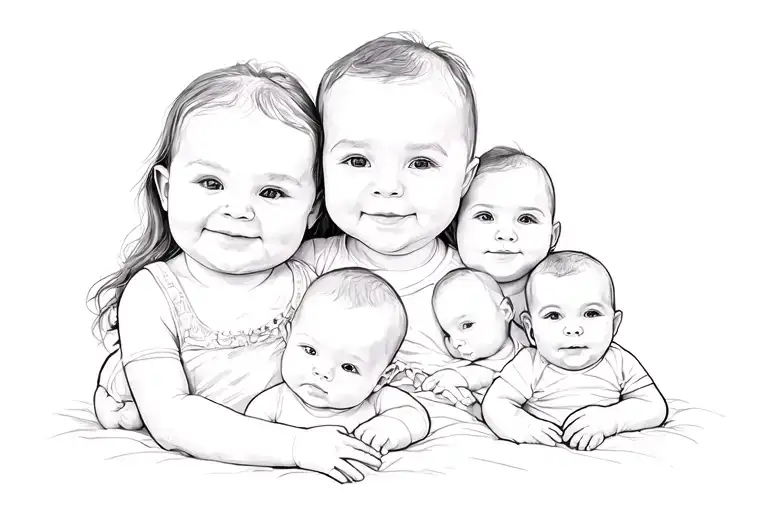 3 Baby's A Family Of 5