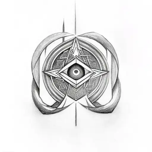 Incorporate The Baal Haddad Symbol Into A Tattoo Inspired By Viking Mythology