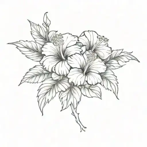 Hibiscus Flowers Wrapping