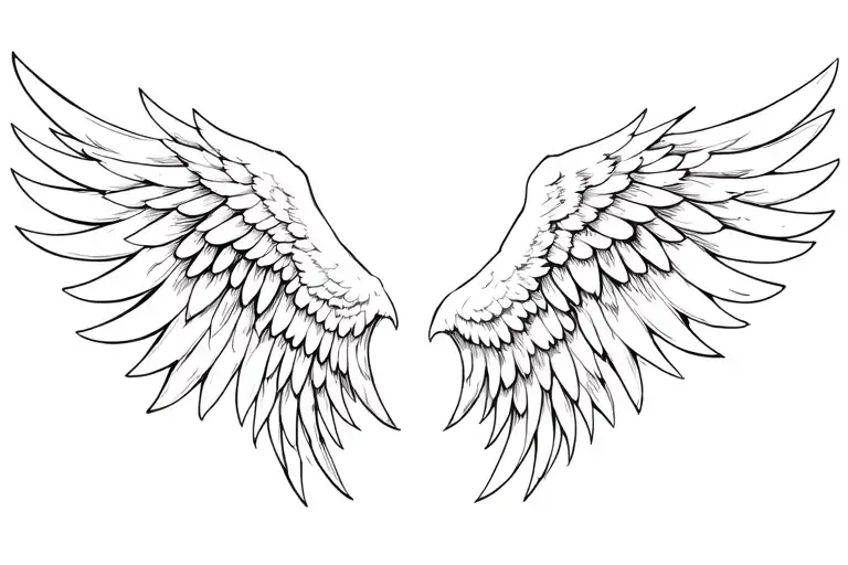 Fallen Angel Wings