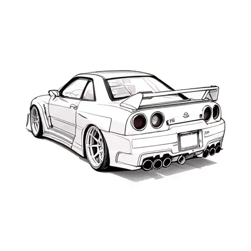Nissan Skyline Gt-r R34