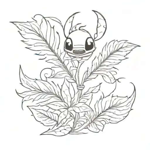 Weed With Stitch