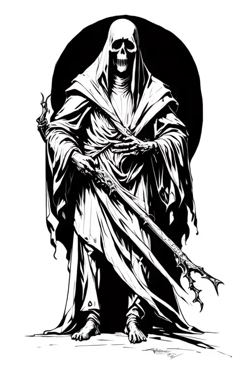 Grim Reaper Standing