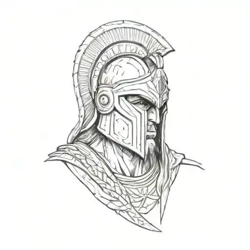 A Spartan Warrior
