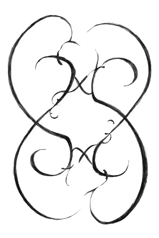 Virgo And Aries Signs Intertwined