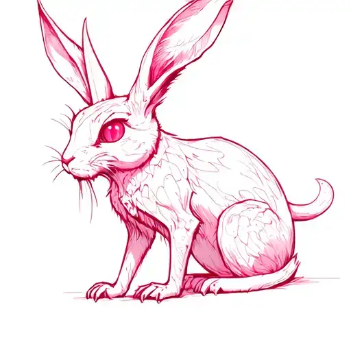 Pink Hare Demon