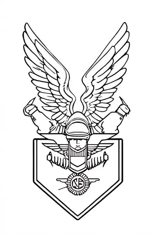 Aircrew Badge With A Crew