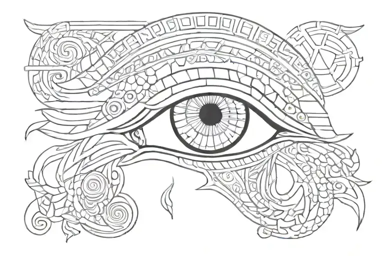 Cleopatra Eye Looking