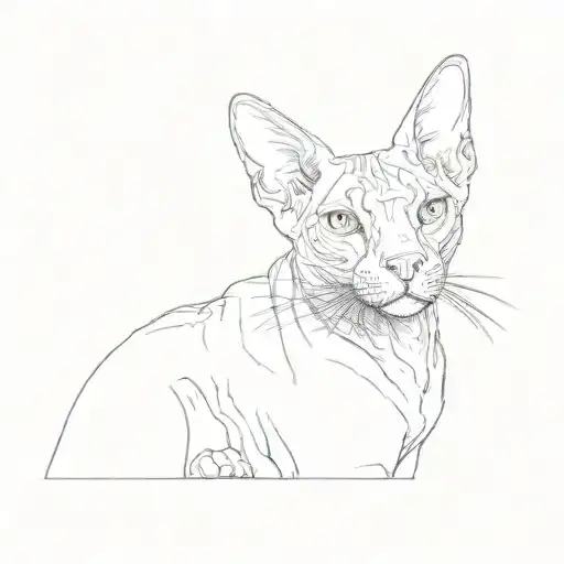 A Sphynx Cat