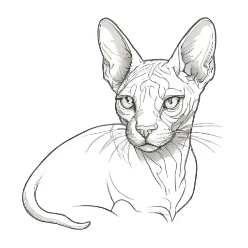 A Sphynx Cat