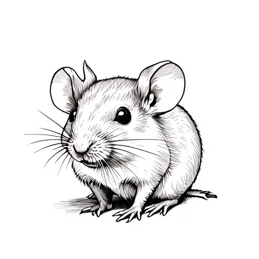 Rat Botanical Garden Sketch