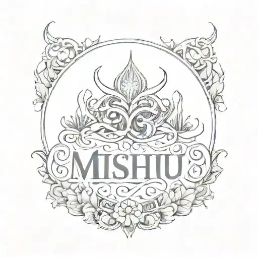 Mishu Name Written