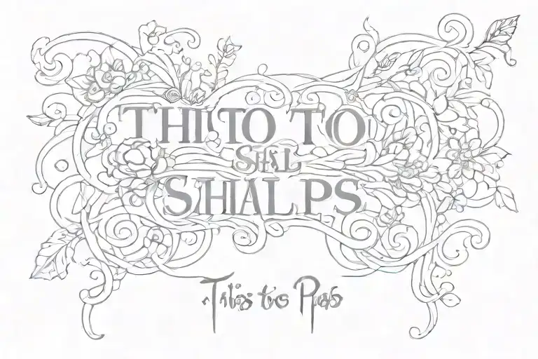 This Too Shall Pass Written