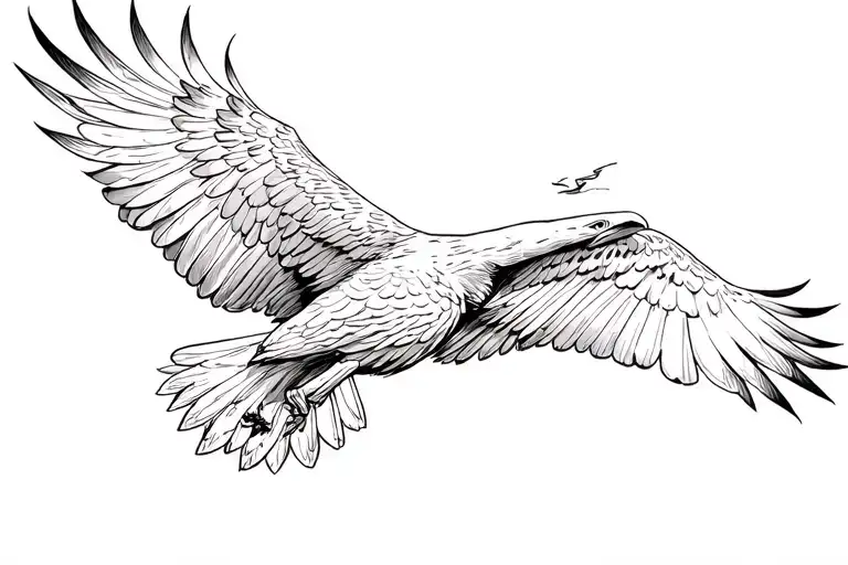 Eagle Flying