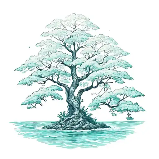 Island Blend Together To Form Family Tree