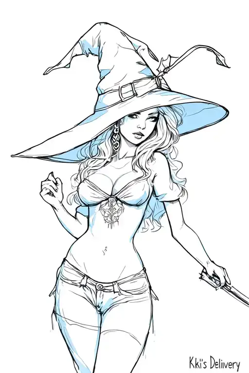 Kiki's Delivery Sexy Witch