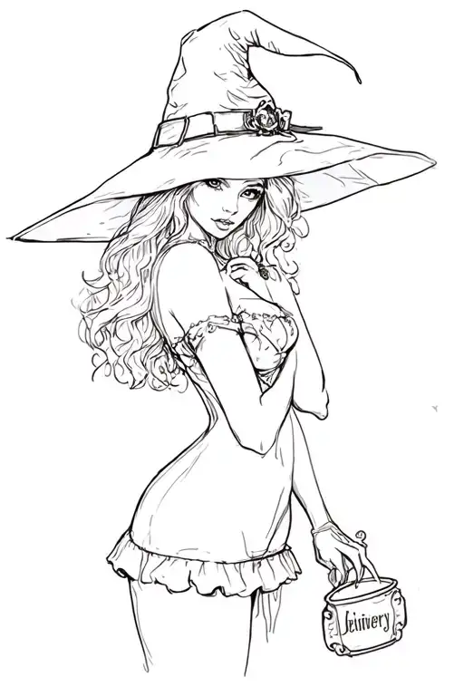 Kiki's Delivery Sexy Witch