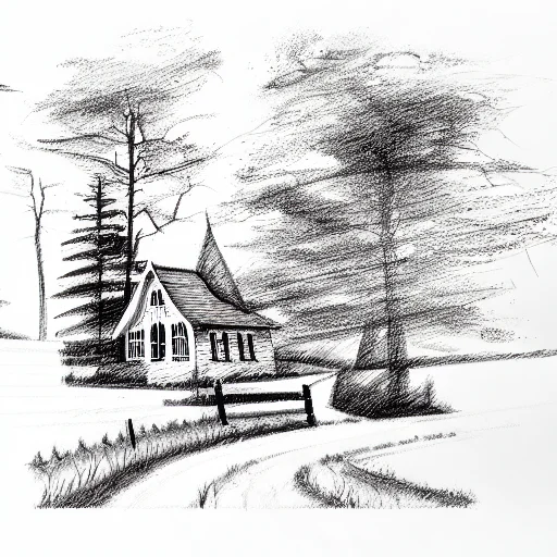 Country Farm House On Lots Of Land