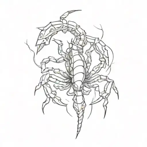 A Scorpion-shaped Lightning Bolt