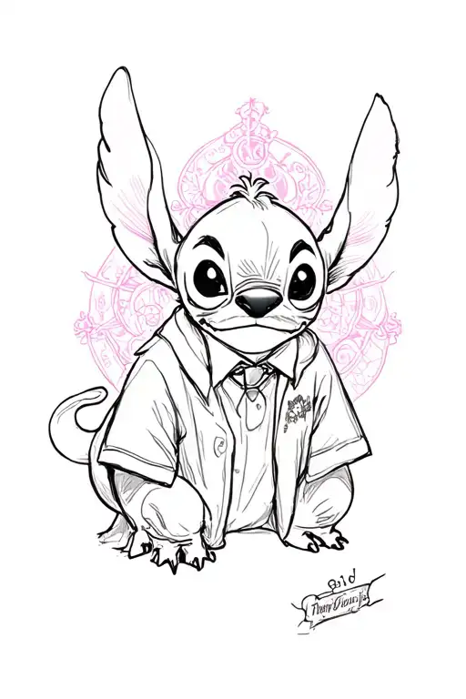 Stitch Harry Potter