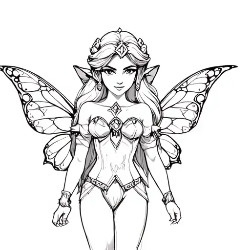 Princess Zelda Sexy Fairy