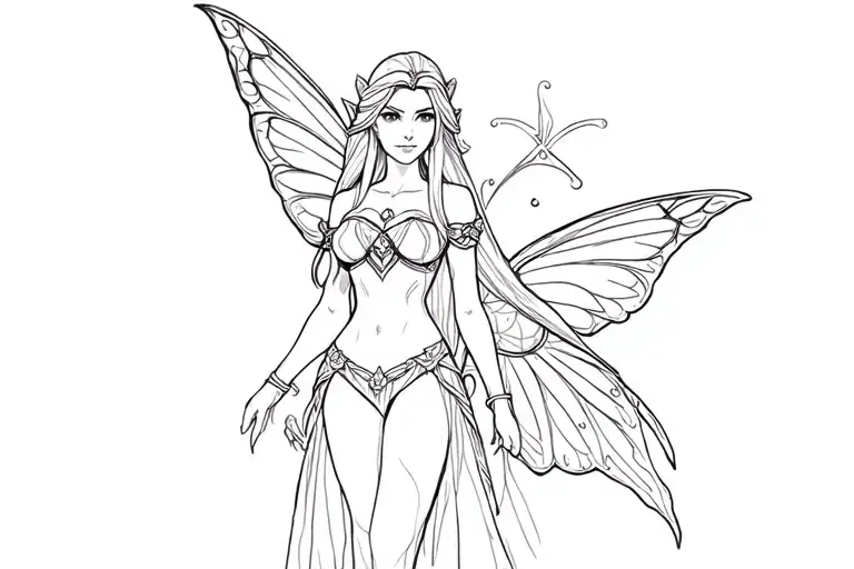 Princess Zelda Sexy Fairy