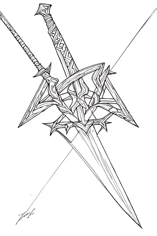 Sword Of Four Triangles