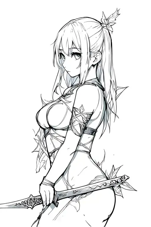 Sword Art Leafa Oline Sexy