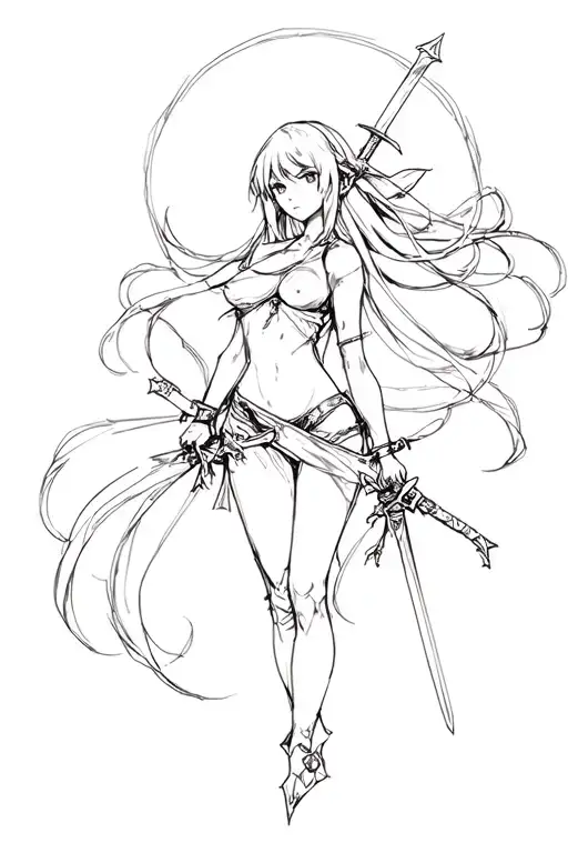 Sword Art Leafa Oline Nude