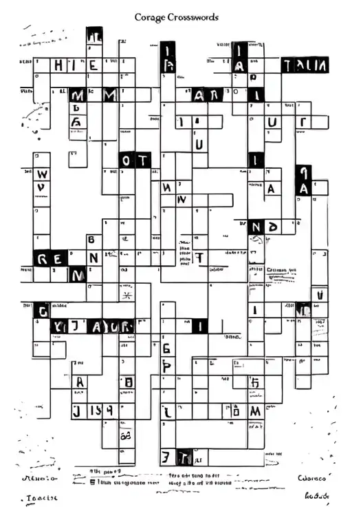 Corage Crosswords Several Languages