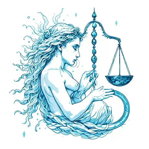 Aquarius With Scale