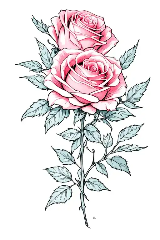 Roses Blooming