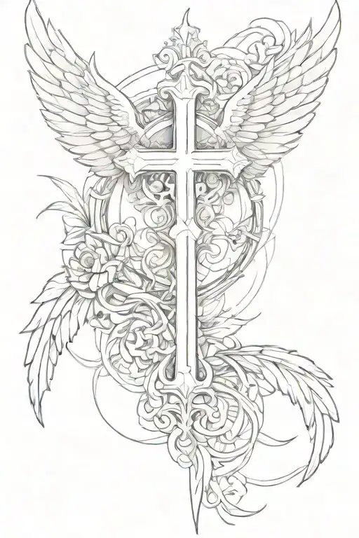 Cross And Wings Holding
