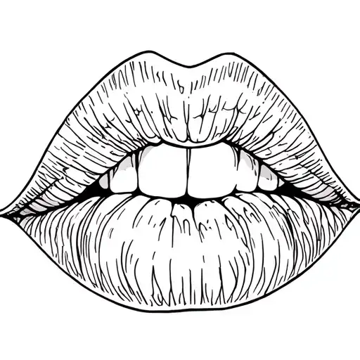 A Girls Lips